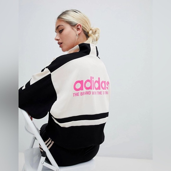 adidas Jackets & Blazers - 🔅SOLD🔅MOTORCROSS TRACK JACKET IN BLACK